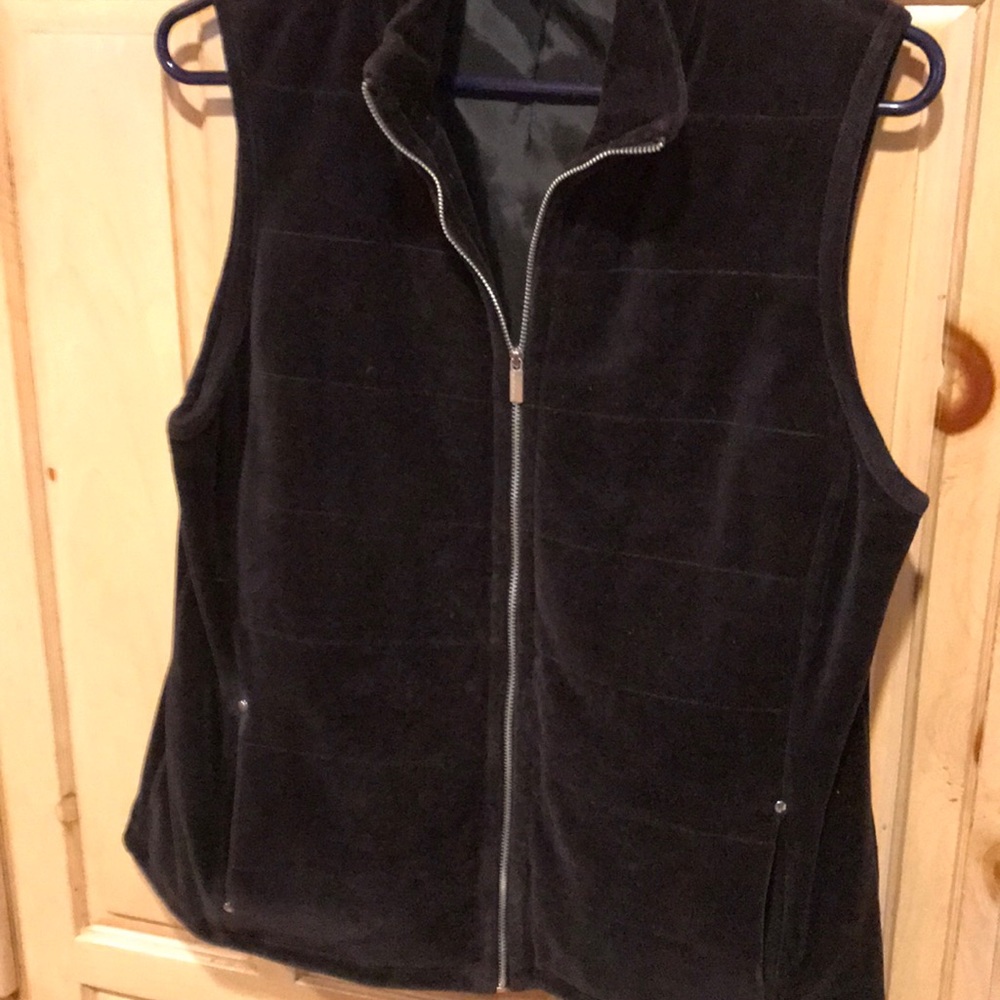 Velvet vest